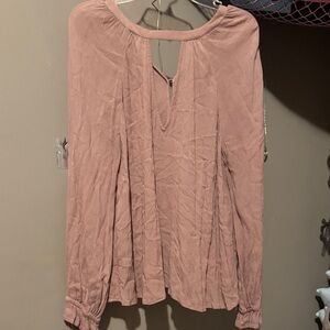 Elegant Mauve Women's Top